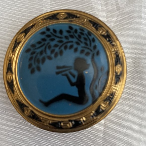 Vintage Metal Mini Box - Picture 1 of 5